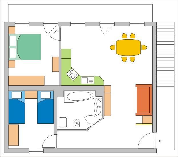 Apartma Veverin Lokve Екстер'єр фото